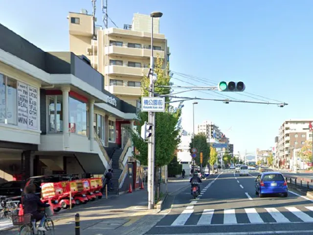 車でお越しの方①